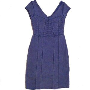 Free People/ Cuff Sleeve Fitted Knee High XS Dress